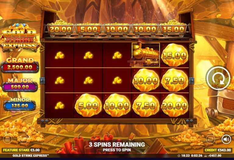 Screenshot 3 van Gold Strike Express
